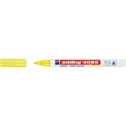 4085 Marqueur craie liquide 4085. Couleur jaune fluorescent. Pointe fine