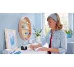 Dévidoir de bureau Smart ecoLogo, équipé, noir