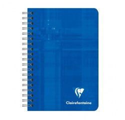 Carnet reliure intégrale 7,5x12cm 100 pages petits carreaux - Assortis