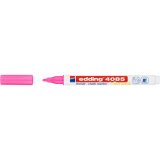 4085 Marqueur craie liquide 4085. Couleur rose fluorescent. Pointe fine