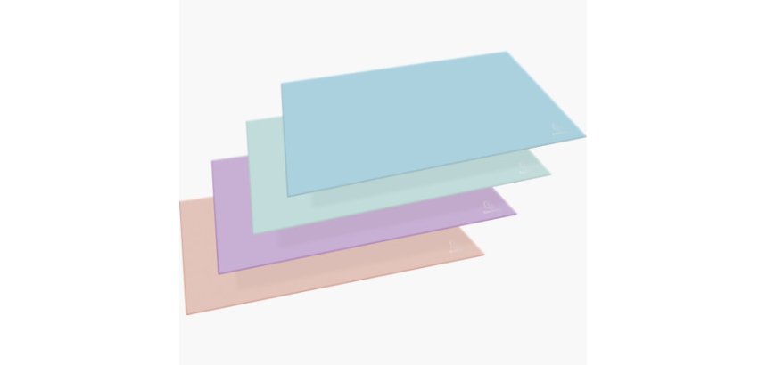 Sous-mains en carton rigide Aquarel 57,5x37,5cm