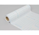 Film pvc adhesif transparent pour la couverture de livre   pose defere lux cristal dim.  25mx620mm