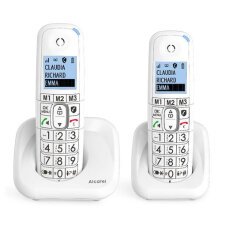 Teléfono Alcatel XL785 DUO Teléfono DECT/analógico Identificador de llamadas Blanco