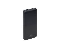 Rivacase VA2531 power bank Lithium Polymer (LiPo) 10000 mAh Black