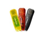 Intenso Rainbow 3x32GB Yellow/Red/Black USB flash drive USB Type-A 2.0 Transparent