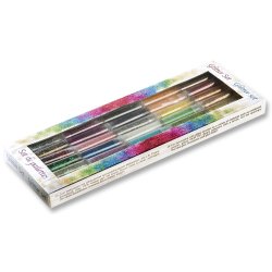 Poudre pailletée folia glitter set 30 unités