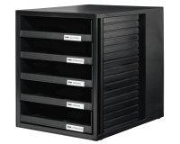 HAN Schrank-Set Polystyrol Black
