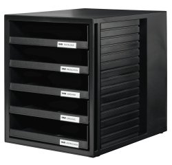 HAN Schrank-Set Polistirolo Nero