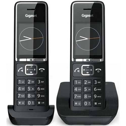 GIGASET Téléphone sans fil Comfort 550 Duo Black sur