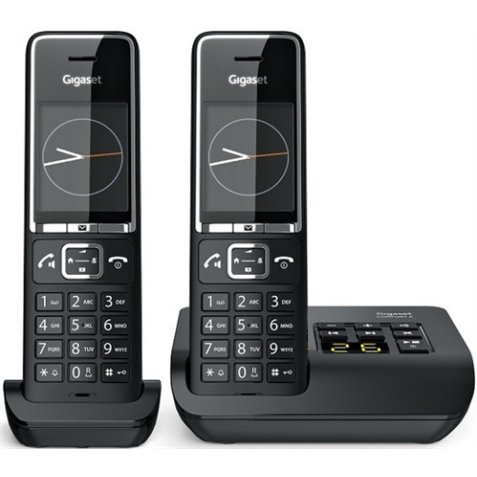 Téléphone sans fil Gigaset COMFORT 550A DUO REPONDEUR NOIR