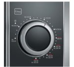 Severin MW 7771 forno a microonde Nero, Argento Microonde combinato Superficie piana 20 L 700 W