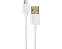 DCU Advance Tecnologic 30401225 câble USB USB 2.0 1 m USB A Micro-USB A Blanc