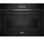 SIEMENS Four encastrable pyrolyse CM724G1B1, IQ700, Multifonction et micro ondes