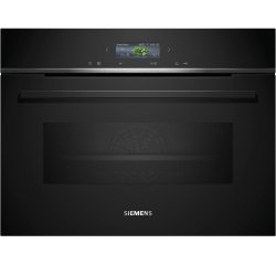 SIEMENS Four encastrable pyrolyse CM724G1B1, IQ700, Multifonction et micro ondes