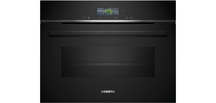 SIEMENS Four encastrable pyrolyse CM724G1B1, IQ700, Multifonction et micro ondes