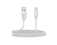DCU Advance Tecnologic 30402065 câble USB USB 3.2 Gen 1 (3.1 Gen 1) 2 m USB C USB A Blanc