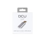 DCU Advance Tecnologic 30402025 changeur de genre de câble USB C Micro-USB A Gris