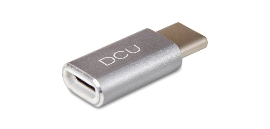 DCU Advance Tecnologic 30402025 changeur de genre de câble USB C Micro-USB A Gris