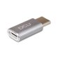 DCU Advance Tecnologic 30402025 changeur de genre de câble USB C Micro-USB A Gris