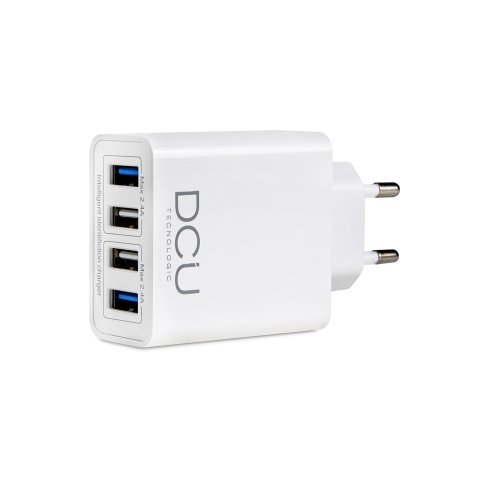 DCU Advance Tecnologic 37300500 chargeur d'appareils mobiles Universel Blanc USB Auto