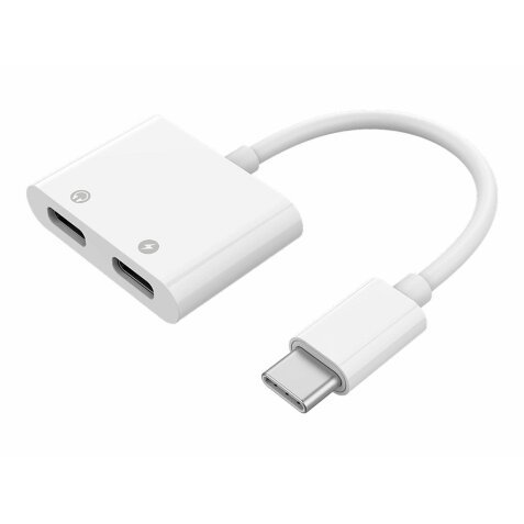 DLH DY-TU4955W hub & concentrateur USB Type-C Blanc