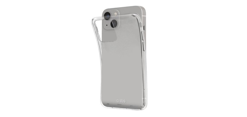 SBS Coque iPhone Skinny  iPhone 14, transparent