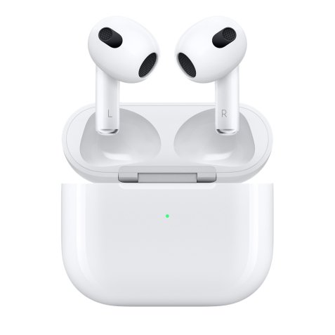 Apple AirPods with Lightning Charging Case 3rd generation - true wireless earphones with mic