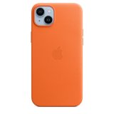 APPLE Coque iPhone Coque cuir MagSafe iPhone 14 Plus- Orange