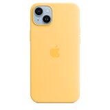APPLE Etui 14 plus Silicone Jaune MagSafe
