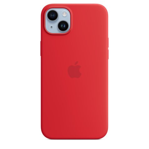 APPLE Etui Coque Silicone MagSafe iPhone14 Plus - Rouge