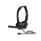 Hamlet HHEADMUS-C cuffia e auricolare Cablato A Padiglione Musica e Chiamate USB tipo-C Nero