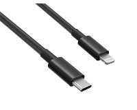Hamlet XCUC-LGT150 lightning cable 1.5 m Black