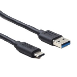 Hamlet XCU3A-UC31-MM10 USB cable USB 3.2 Gen 1 (3.1 Gen 1) 1 m USB C USB A Black