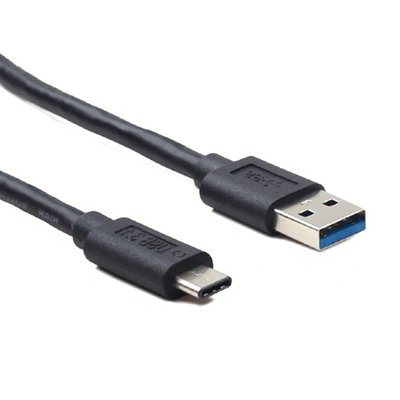 Hamlet XCU3A-UC31-MM10 USB cable USB 3.2 Gen 1 (3.1 Gen 1) 1 m USB C USB A Black