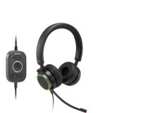 Snom A330D Headset Wired Head-band Office/Call center USB Type-A Black