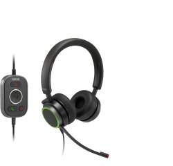 Snom A330D Headset Wired Head-band Office/Call center USB Type-A Black