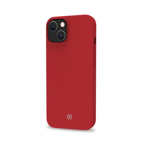 Celly Cromo funda para teléfono móvil 17 cm (6.7") Rojo