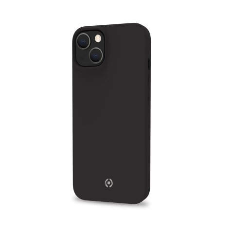 Celly Cromo funda para teléfono móvil 17 cm (6.7") Negro