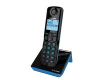Alcatel S280 SOLO BLUE Teléfono DECT Identificador de llamadas Negro, Azul