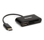 Hamlet XZR100UC lettore di schede USB 2.0 Type-C Nero