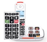Teléfono Atlinks XTRA 2355 Teléfono DECT Identificador de llamadas Blanco
