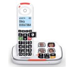 Teléfono Atlinks XTRA 2355 Teléfono DECT Identificador de llamadas Blanco