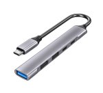 DLH Hub USB-C avec 3 ports USB-A et 2 ports USB-C