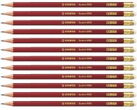 Crayon graphite stabilo swano hb corps hexagonal usage courant bout gomme