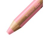 Crayon stabilo woody 3 in 1 multi-talents coloris rose    pastel