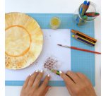 Crayon stabilo woody 3 en 1 duo multi-talents mine bicolore pointe 10mm taille-crayon inclus etui 5 unites assorties