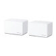 Mercusys Halo H80X(2-pack) Doble banda (2,4 GHz / 5 GHz) Wi-Fi 6 (802.11ax) Blanco 3 Interno