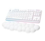 Logitech G 920-010454 teclado Juego RF Wireless + Bluetooth QWERTY Español Blanco