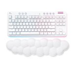 Logitech G 920-010454 teclado Juego RF Wireless + Bluetooth QWERTY Español Blanco