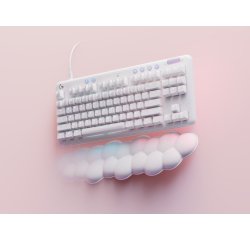 Logitech G 920-010414 teclado Juego USB QWERTY Español Blanco